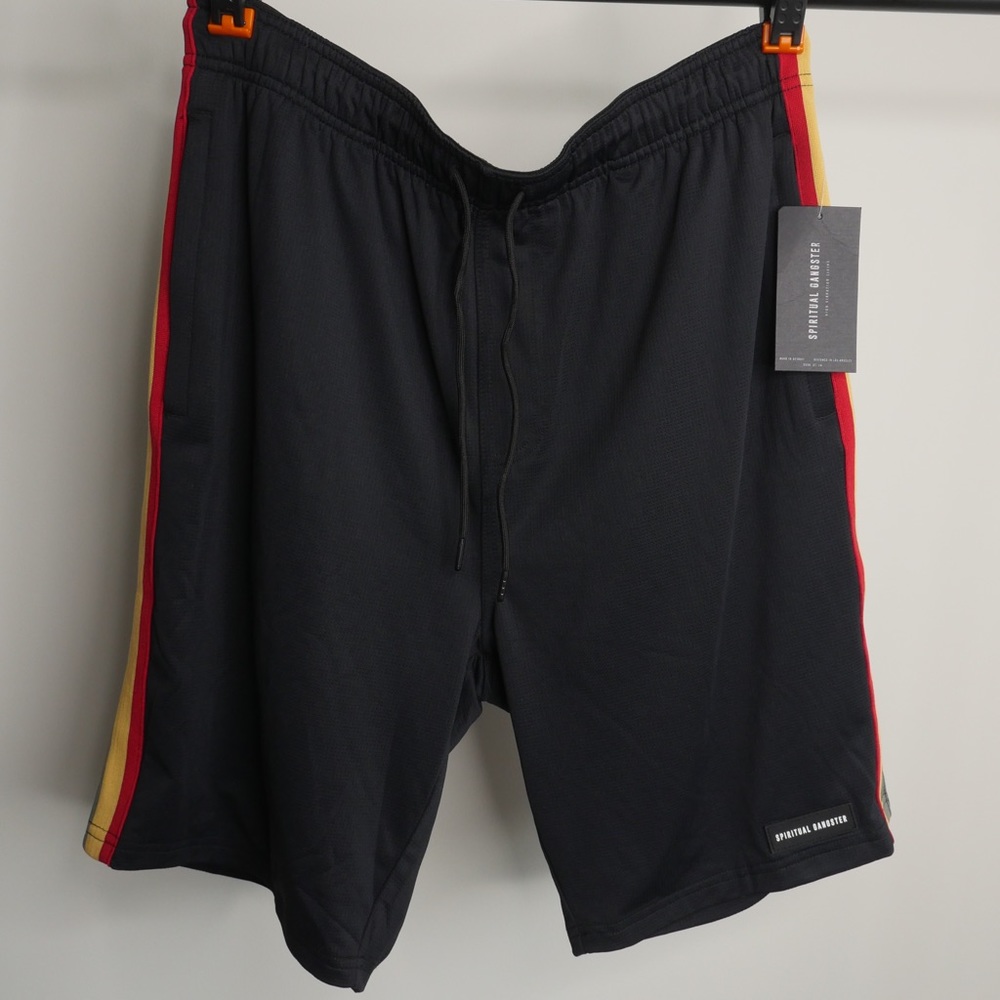 Spiritual Gangster Goals Mesh Shorts (NWT)